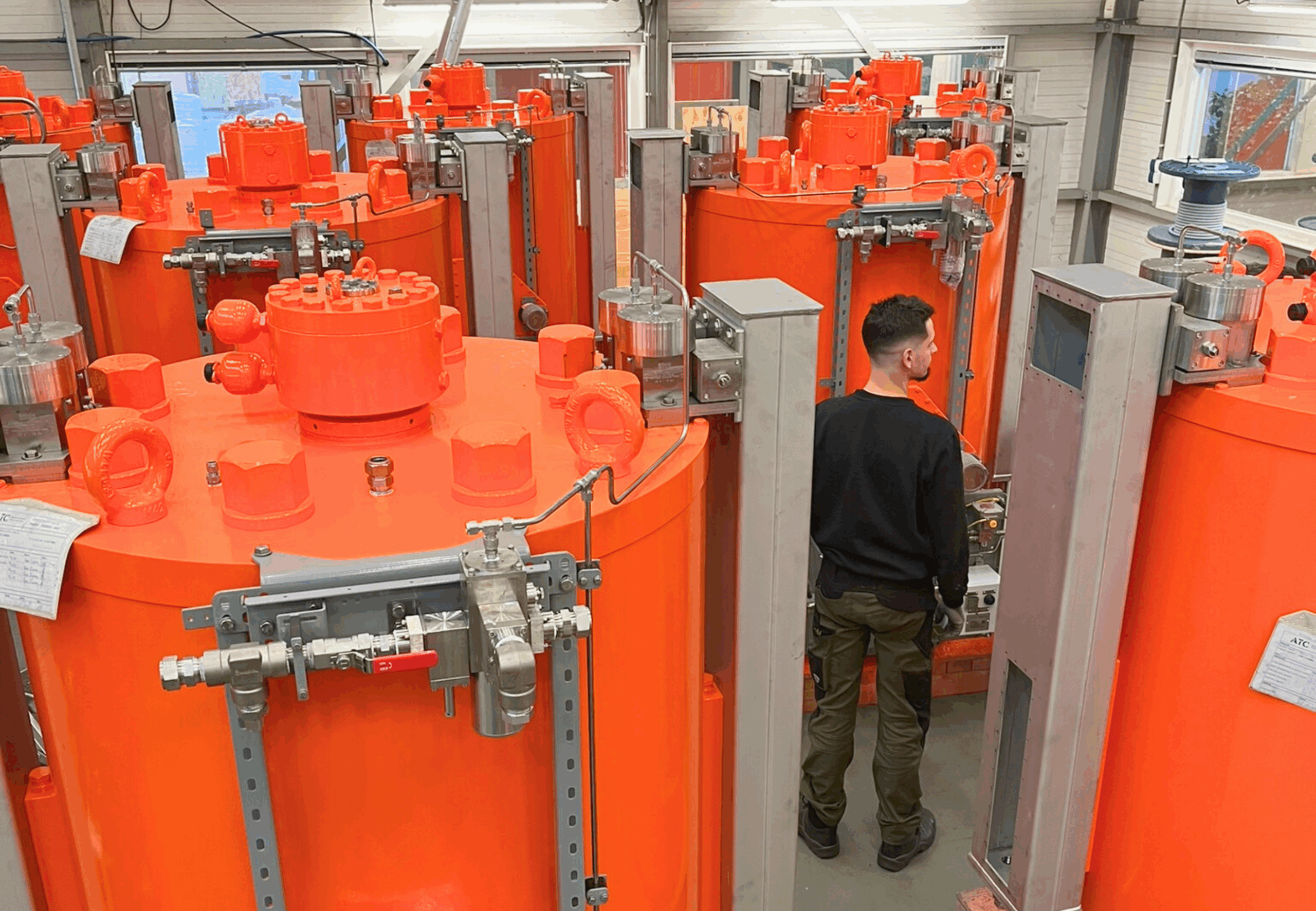 Batch of ATC valve actuators